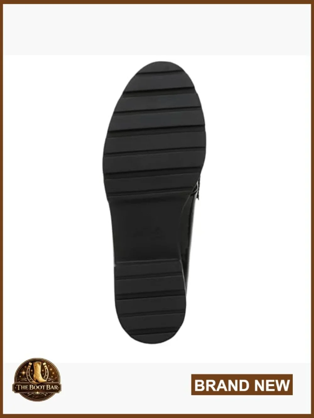 Chunky Loafers with Lug Sole, Slip-On, Block Heel, Faux Leather, Cushioned